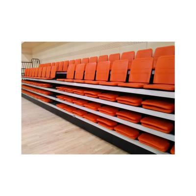 China Telescopic Bleachers Retractable Gym Bleachers indoor seats stadium seating for sale