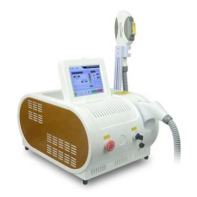 China Powerful Hair Removal Two Handles SHR OPT IPL Skin Tightening Hair Removal Machine For Beauty Salon for sale