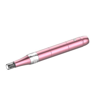 China Korea Auto Needle Anti-puffiness Microneedle Derma Roller Electric Micro Derma Roller Nano Pen for sale