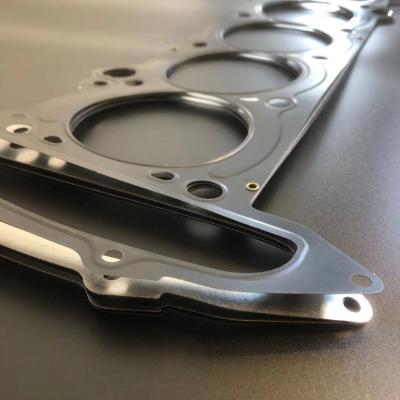 China Stainless Steel High Performance Metal Cylinder Head Gasket MLS Gasket For NISSAN TB48 TB48DE Y61 Patrol Hole Size And Thickness Customizable for sale