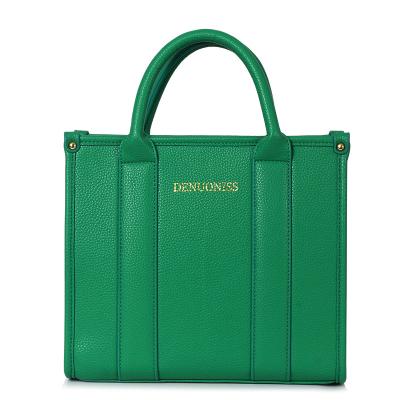 China Fashion wholesale custom made ladies handbag with logo luxury ladies handbags women luxury tote bag woman purse fashion pu leather bags for sale