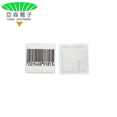 China Dr.YASEN EAS mall sticker rf sticker custom key identification security 8.2mhz rfid label for eas system retail store anti theft for sale