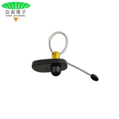 China Mini ABS Plastic Anti Theft Tag YASEN EAS Metal Sensor Bottle Square Lock 8.2mhz Am RF Magnetic ABS Wine Liquor Metal Security Retail for sale