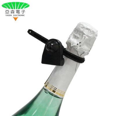 China ABS plastic 8.2mhz rf am security system YASEN eas security system wine 8.2mhz rf AM sensitive anti-theft wine liquor liquor label sensor lanyard metal bottle lock for sale