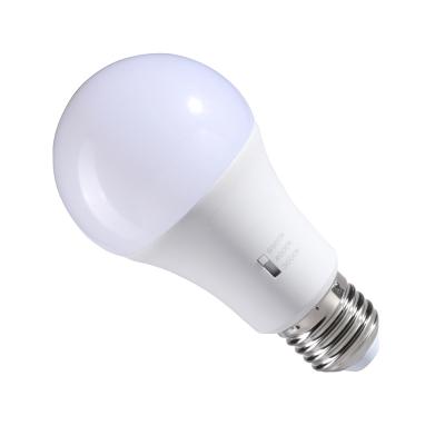 China Hotel 9 In 1 9W A60 3CCT+3Power Dimmable Led Lamp High Quality Led Light Bulb for sale