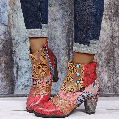 China New fashion Marti anti-skid boots for women fall, lace-up casual boots for women for sale