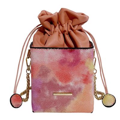 China High Quality Tie-Dye Box Bag 2022 New Chain One Shoulder Cross - Body Bag for sale