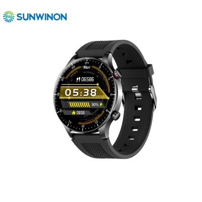 China Sunwinon Smart Watch NY19 Touch Screen Heart Rate Monitor Smart Watch IP67 Waterproof NY19 1.3 Inch Screen Smartwatch for sale