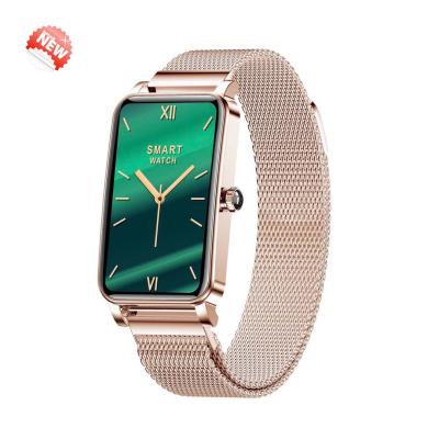 China New ZX19 Waterproof Heart Rate Monitor Smart Watches 1.45inch Heart Rate Monitor Women Girl Reloj Smartwatch IP68 for sale