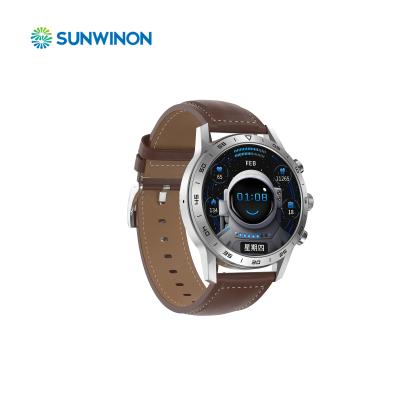 China Sunwinon D015-KK70 Luxury Round Touch Screen IP68 Digital Watch Android I/O Waterproof Smart Watch for sale