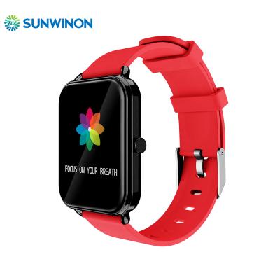 China Sunwinon D022 G16 Touch Screen Smartwatch Strap Reloj Smart Watch Sports Fitness Watches Waterproof Touch Screen Full Silicone Smart Wristband for sale