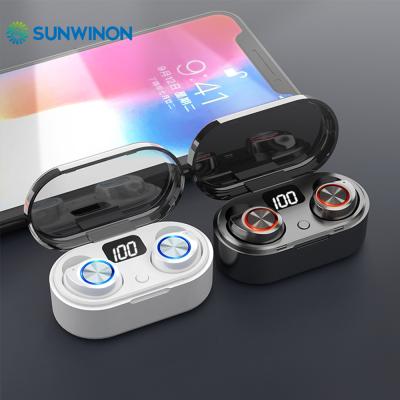 China New Sunwinon TW80 TWS Earphones Perfect Wireless Stereo Earphone Sunwinon Active Noise Canceling Gaming Headset Earbuds for sale