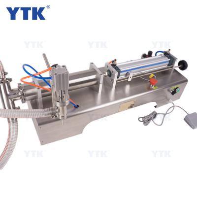 China Semi Automatic Food Bottle Filling Machine Liquid Alcohol Filling Machines for sale