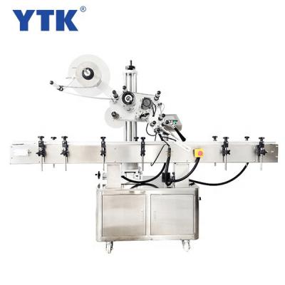 China Automatic Food Labeling Machine for Flat Sticker Labeling Machine for Square Bottles, Cans for sale