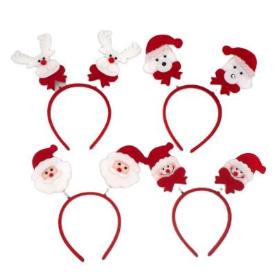 China Pilou Christmas Hair Accessories Adults Kids Christmas Gift Hair Hoop for sale