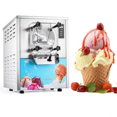 China 1400W 20L Snack Factory Ice Cream Machine Maker Per Hour Hard Serve Ice Cream Maker for sale