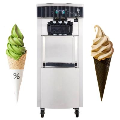 China Snack Factory Ice Maker Machine Home 2200W Soft Serve Ice Cream Machine Countertop Soft Ice Maker Machine for sale