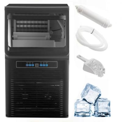 China Countertop Commercial Ice Maker 30kg/24H Automatic With 36Pcs Ice Tray Portable Commercial Ice Machine for sale