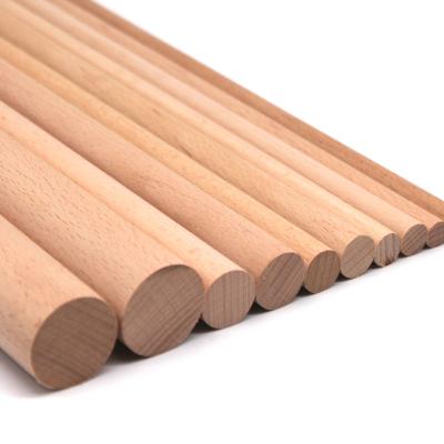 China Contemporary Custom Wood Furniture Fittings Wooden Rod Wooden Dowel High Hardness Furniture Accessories Dowels Factory Outlet for sale