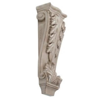 China Traditional Wood Hand Carved Braces Other Home Decoration Classic Wood Brace Solid Wood Carving Braces Furniture Parts Carved Wood Braces for sale