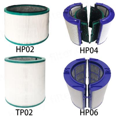 China Non-original wholesale activated carbon filter cartridge compatible with Dysons TP02 TP04 HP04 HP06 air purifier filter for sale