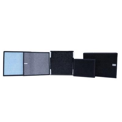 China Remove Pollen H13 HEPA Filters Activated Carbon Filters Genuine HEPA Filter Replacement For Air Purifier for sale