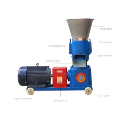 China Producing animal feed pellet factory supply high quality automatic mini pig chicken rabbit animal feed pellet machine for sale for sale