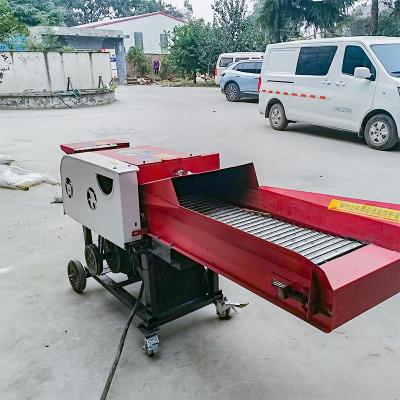 China Mini High Capacity Chaff Cutter Farms Wet and Dry Two Functions Automatic Cow Rabbit Machine Poultry Feed Cattle Sheep for sale