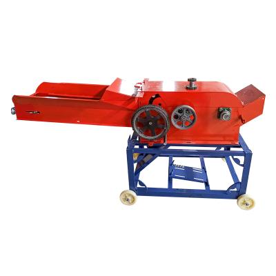 China Automatic Farms Grass Straw Silage Corn Chaff Cutter Machine Rabbit Cattle Sheep Mini Cow Add Hammers Factory Sale for sale