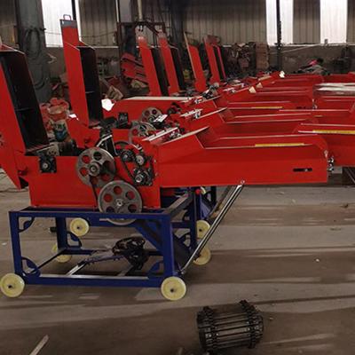 China Two functions automatic dry and wet farms silage chaff cutter machine with ground wheel factory direct sale for sale