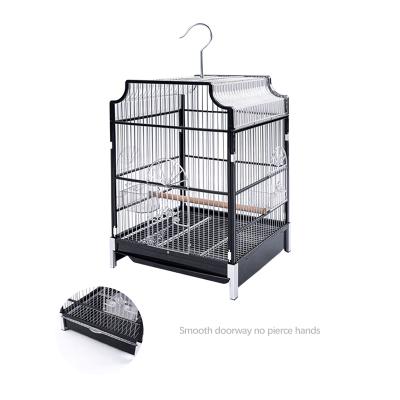 China Factory Supply Cheap Folding Pet Bird Metal Breathable Hot Selling Large Cage For Bird for sale