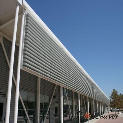 China Factory price ! Aerobrise Architectural Exterior Aluminum Louvers for sale