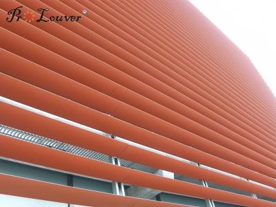 China Aerobrise Sunshade Louver Screen Used in Architecture Facade wall for sale