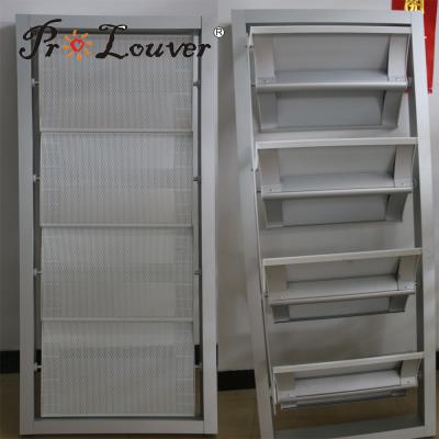 China Customized Size ! Aluminum Aerowing Sun Louver Facade System for sale