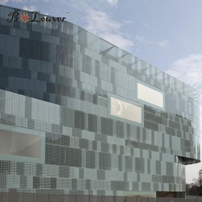 China Customized Design Low Price Aluminum Perforated Panel For Facade for sale