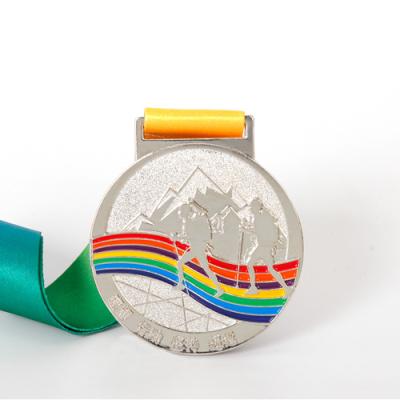 China Professional Sports Manufacturer Zinc Alloy Sports Souvenirs Sports Mountaineering Medals for sale