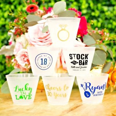 China All pepole European Raw Rate High Quality pp Fashionable Disposable Plastic Cups For Restaurant Bpa Free for sale