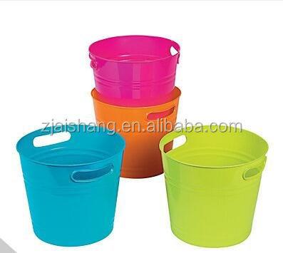 China American Viable First Rate High Quality Food Grade Fashionable Colored Plastic Ice Bucket Bpa Free for sale