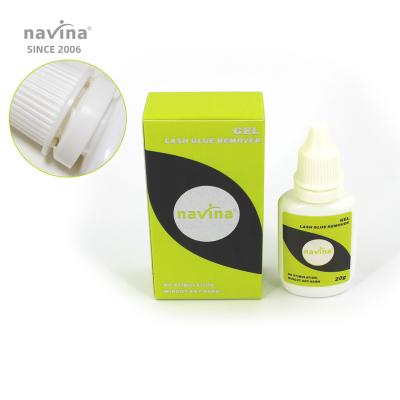 China Gel Reomver Navina Whips Adhesive Remover 20g Quick Gel Remove Eyelash Extension Glue Gel Remover for sale