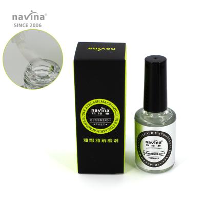 China navina liquid wick glue remover for eyelash extension 15ml/bottle liquid eyelashes glue remover for sale