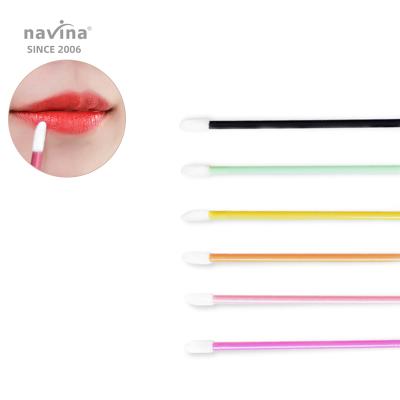 China Navina Professional Makeup Brush Lip Wands Wands Plastic Mascara Wick Brush Makeup Brush For Highlights for sale