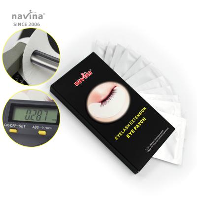 China Protect for extension navina 10 Pair High Density Thin Eyelash Extension Patch Patches OEM Vendor Grafted Eye Stickers Eye Patches With Private Label for sale