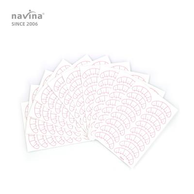 China Protect For Extension Navina Disposable Eyelash Extension Paper Patches Degree Scale Stickers Eyelash Under Eye Pads Eye Sticker Tips Patch for sale