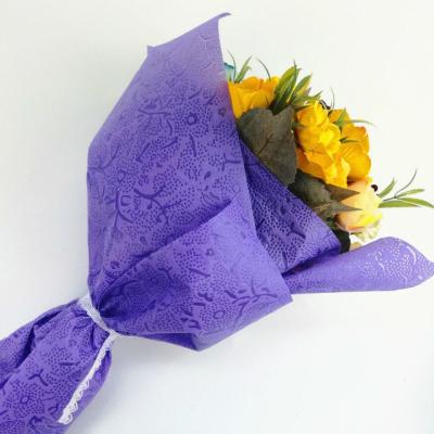 China Waterproof Non Woven Wrapping Fabric Flower Bouquet Non Woven for sale