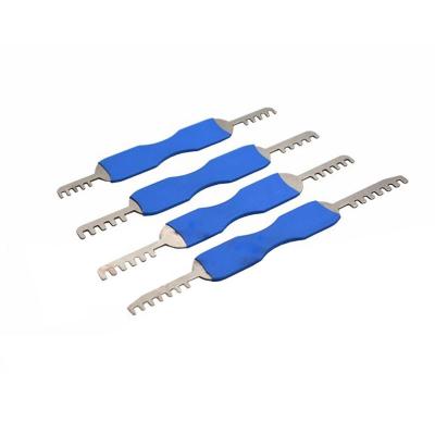 China diy locksmith tools universal Double Sided PadLock picks 4-piece set high tech for sale