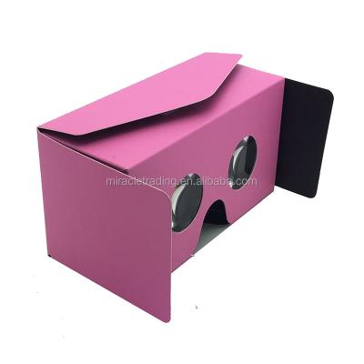 China Cardboard Watching Glasses, 3D Virtual Reality DIY for 3d Movies and 3D Movie/3D Games Google Plays Compatible with Android and IOS for sale