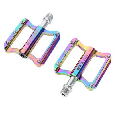 China Aluminum alloy bicycle pedal anti-skid road bike supporting pedal alloy pedal bicycle cycling footrest for sale