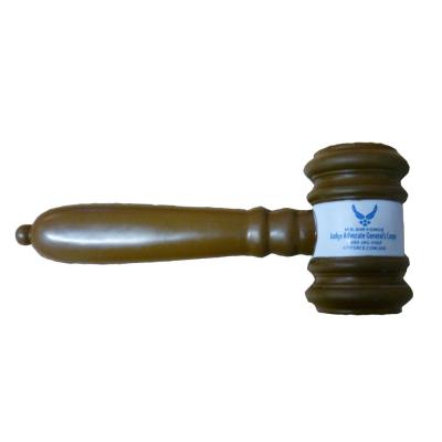 China Promotional Toy Gavel Stress Ball, Hammer Foam Squeeze Ball for sale