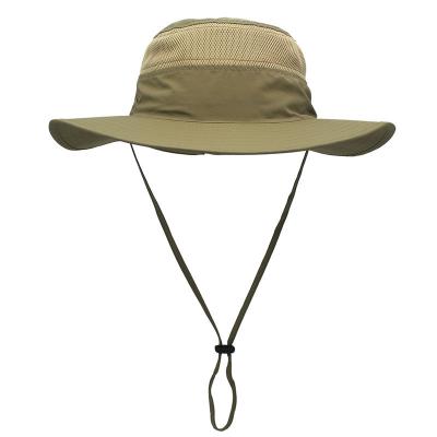 China Amazon Wholesale Price Bucket Hat Hot Sale UV Protection Bucket Hat Outdoor Sports Jungle Fishing Mountaineering Beach Hat for sale