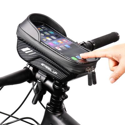 China Bike Special Front Folding Design Mountain Bike Special Front Folding Jack Earphone Handlebar Bag Handlebar Bag Phone Holder Bicycle Saddle Travel Bike Frame Recycling Bag for sale